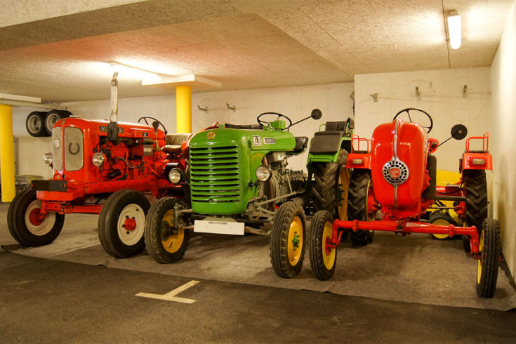 Oldtimer-Traktoren - Landhaus Maurer