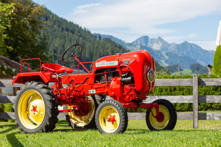 Oldtimer-Traktoren - Landhaus Maurer